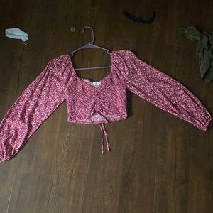 Aeropostale long sleeve flowy shirt